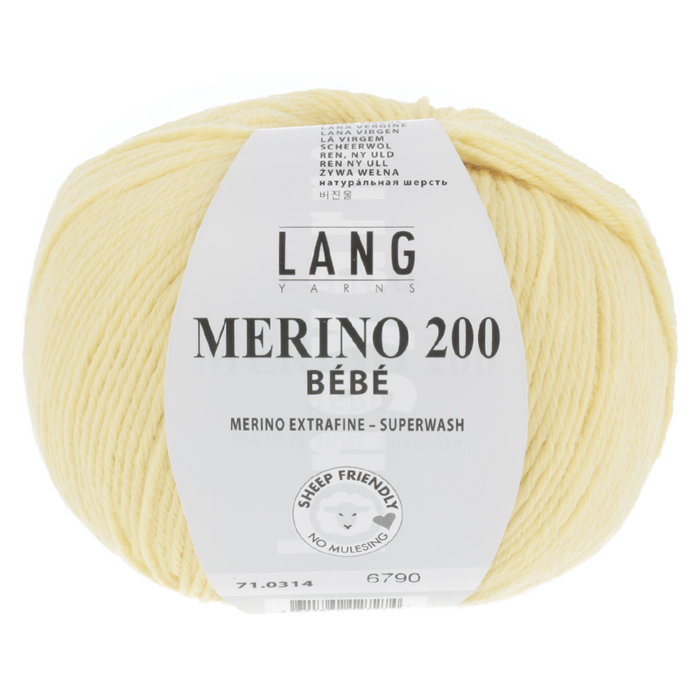 lang-yarns-merino-bebe-200-farge-314-lys-gul