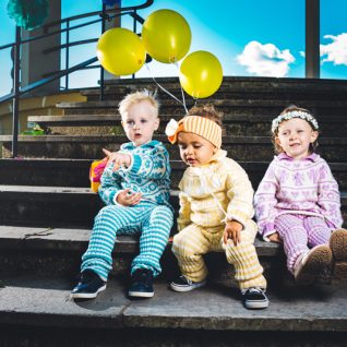 strikkeoppskrift på strikkegenser til barn - garn - knit at home superfine baby merino