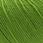 Merino Bebe fra Lang Yarns. Her i fargen 316 eplegrønn.