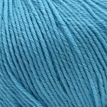 Merino Bebe fra Lang Yarns. Her i fargen 379 turkis.