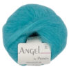 Angel Kidsilk garn fra Permin, her i fargen 101 turkis aqua.